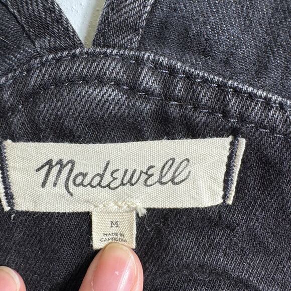 Madewell Straight-Leg Overalls in Lunar Wash - Picture 7 of 8